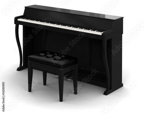 Piano (clipping path included)
