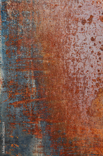 Old rusted metal background, texture