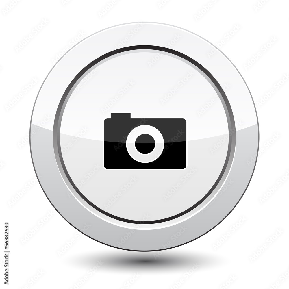 Button with camera