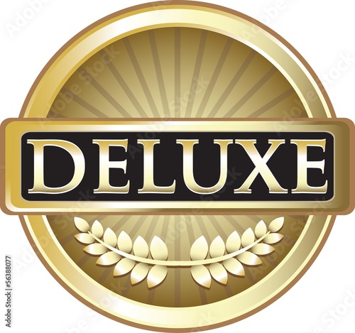 Tablou pe pânză Deluxe Gold Vintage Label