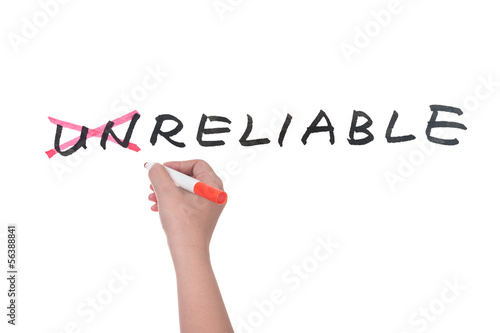 Unreliable to reliable