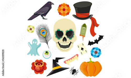 Elements pour Halloween