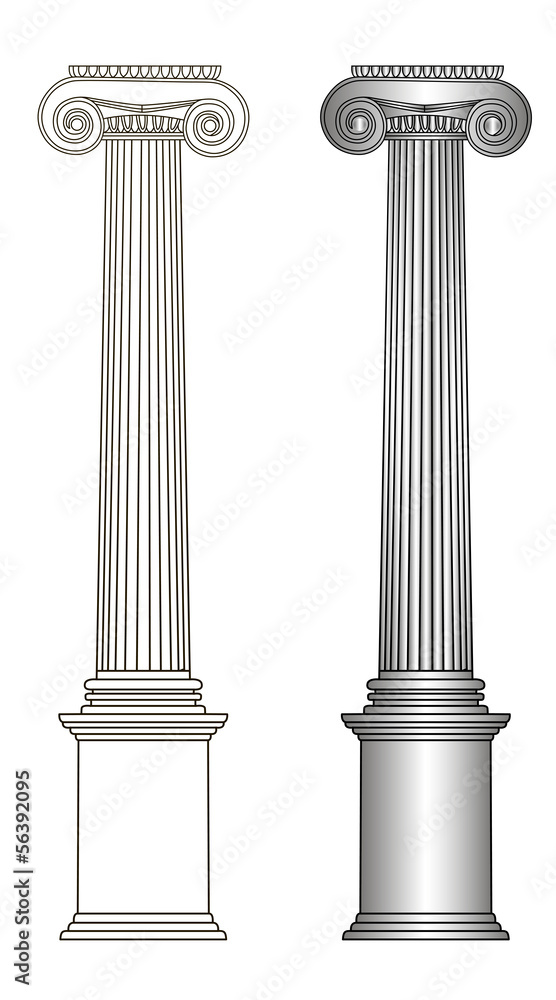 greece column model greece column model