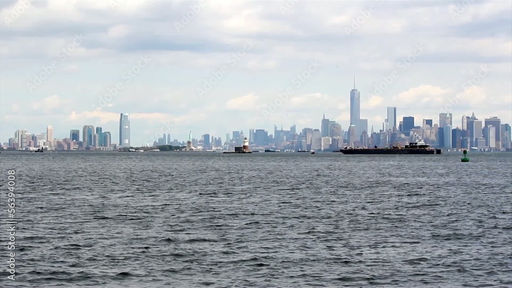 Statue of Liberty, in New York Harbor, Manhattan. Statue of Liberty, in New York Harbor, Manhattan.