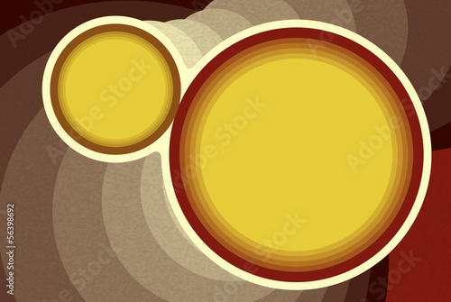 The circle blending background