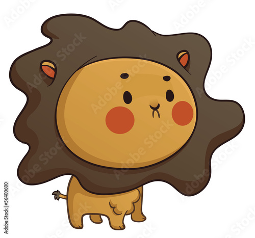 Cute Baby Lion