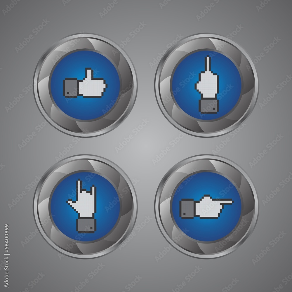gesture hand theme gesture hand theme