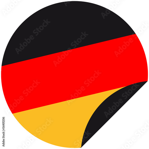Free Download German Flag Sticker - GFXLoad