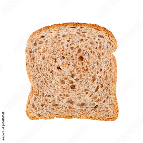 Print op canvas fresh bread slice