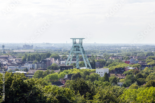 Blick auf Bochum - DBM mit dem Förderturm