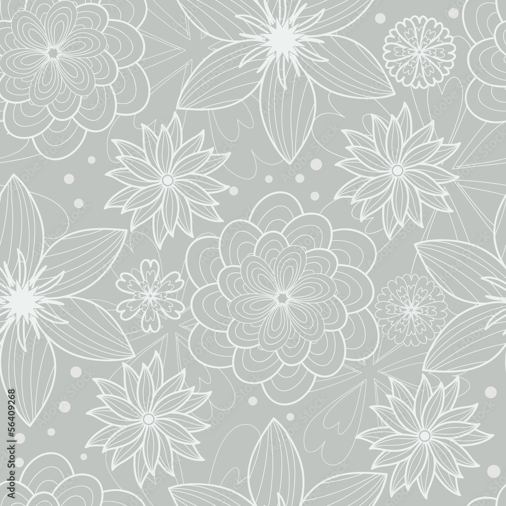 vector seamless flower pattern for wallpaper,origami paper