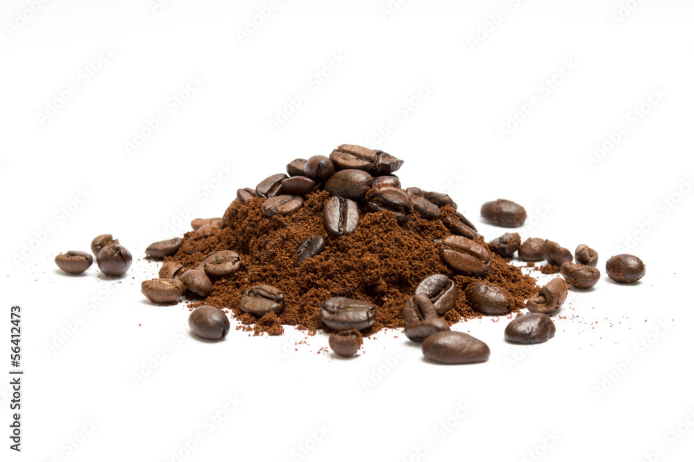 Obraz premium Kawa mielona