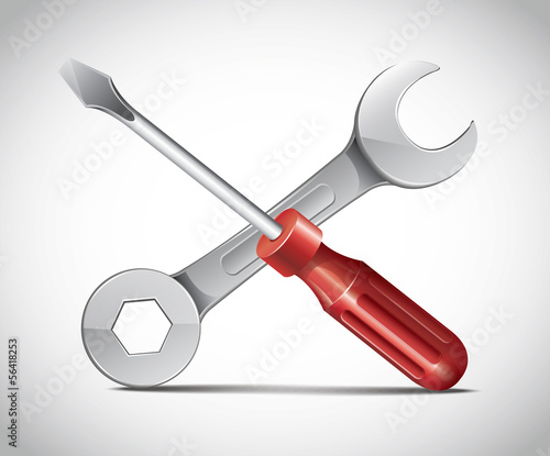 Screwdriver And Wrench