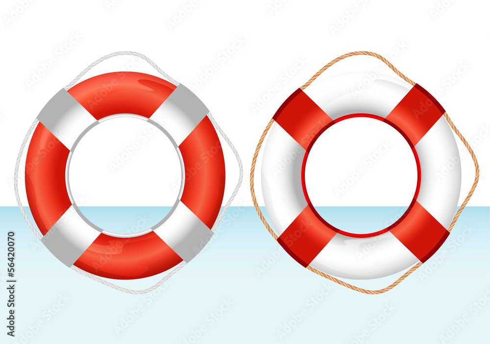 Ring bouy. Vector. Ring bouy. Vector.