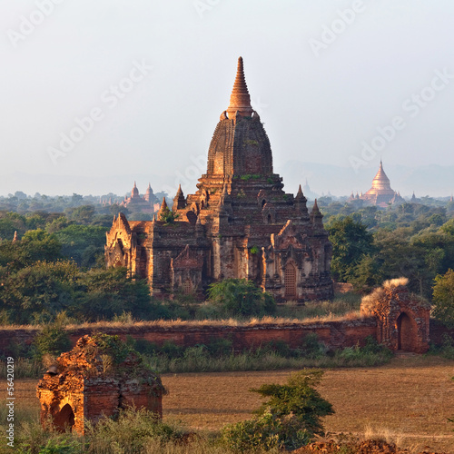 Ancient Pagoda in Bagan  Myanmar