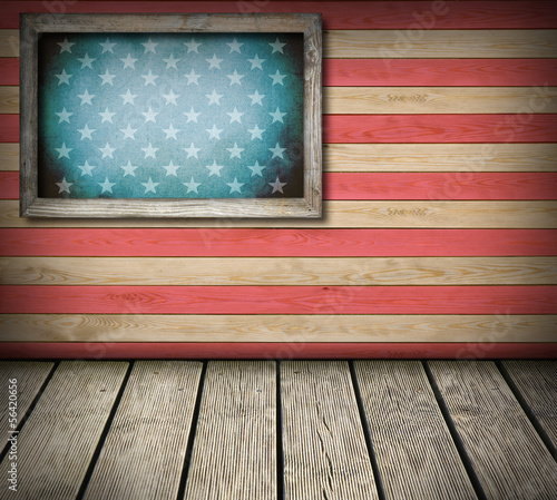 American symbol interior room