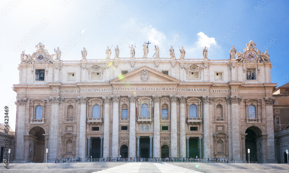 Basilica di San Pietro, Vatican, Rome, Italy Basilica di San Pietro, Vatican, Rome, Italy