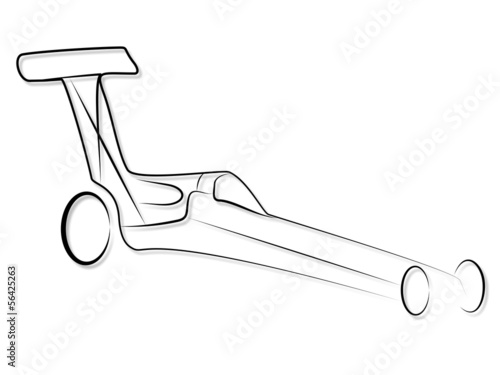 Future Top Fuel Dragster Tribal 