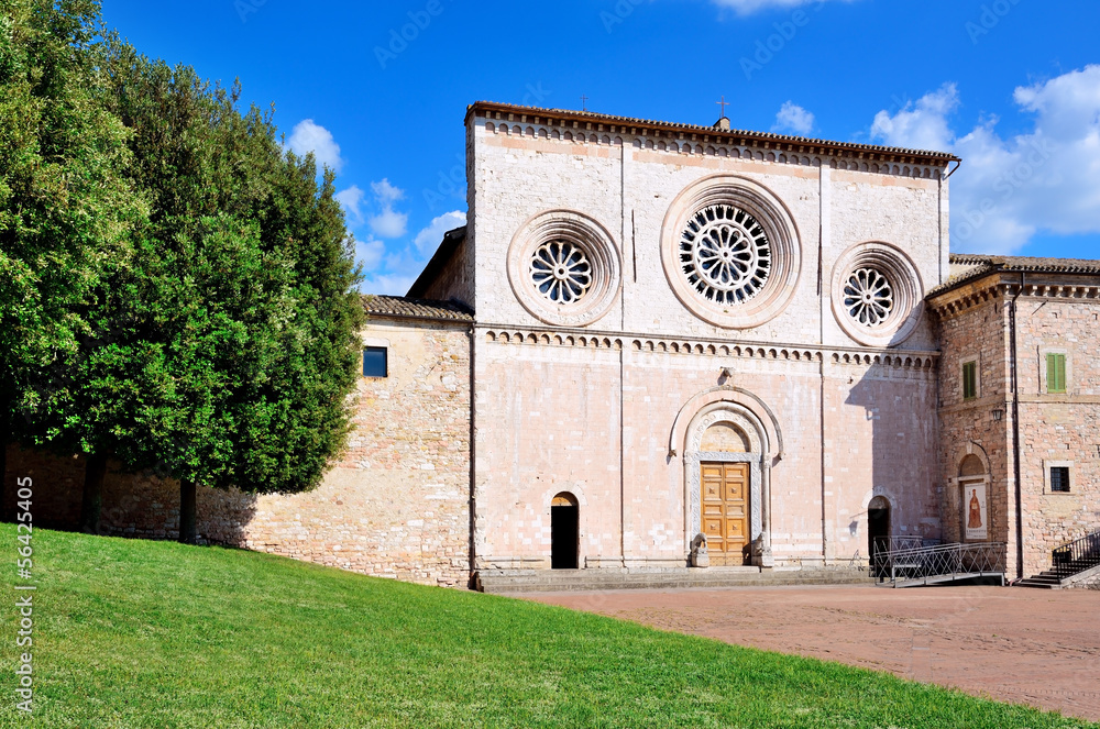 St. Peter Church, Assisi, Umbria, Italy