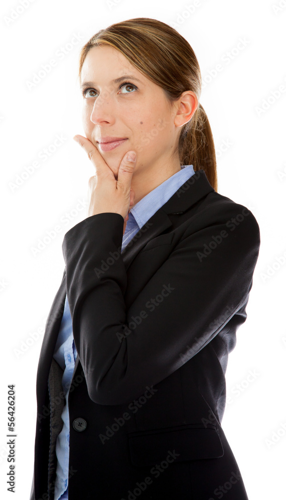 Attractive caucasian girl in studio Attractive caucasian girl in studio