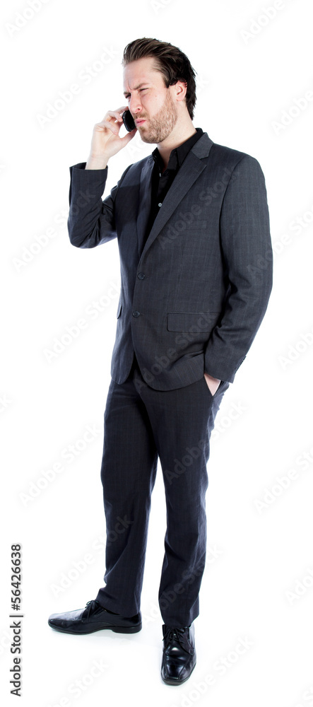 Attractive caucasian man shot in studio