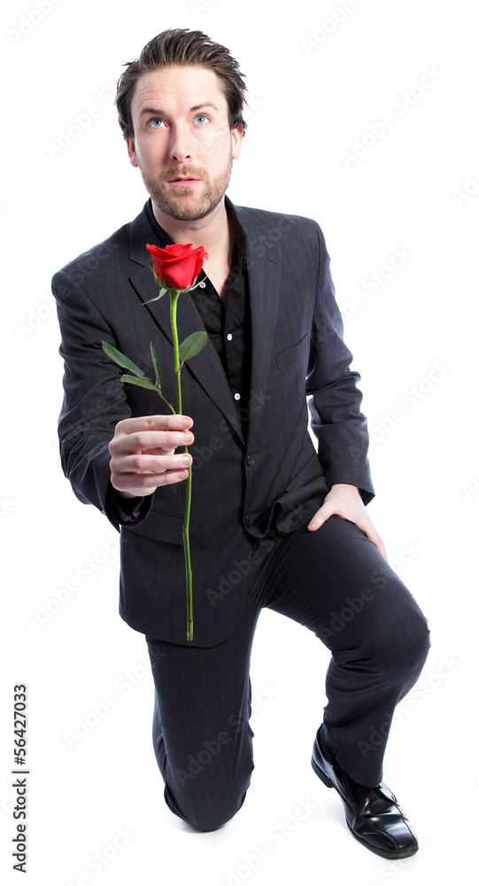 Attractive caucasian man shot in studio Attractive caucasian man shot in studio