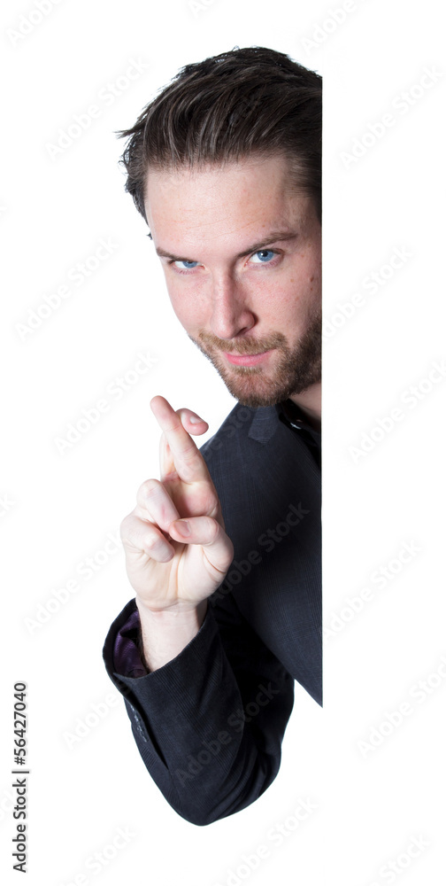 Attractive caucasian man shot in studio Attractive caucasian man shot in studio