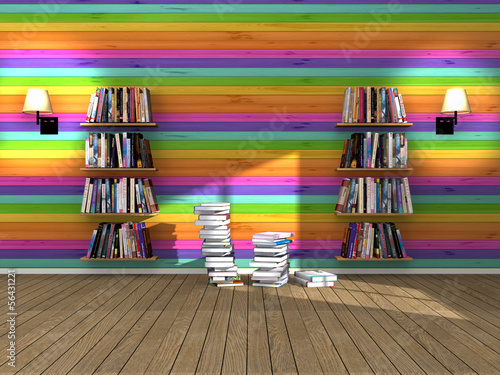 Tablou pe pânză Reading room