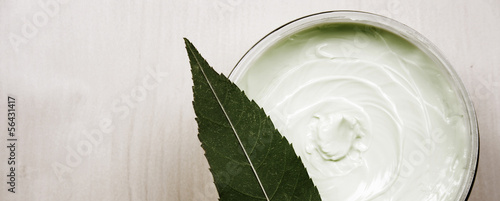 Close up of a beauty treatment