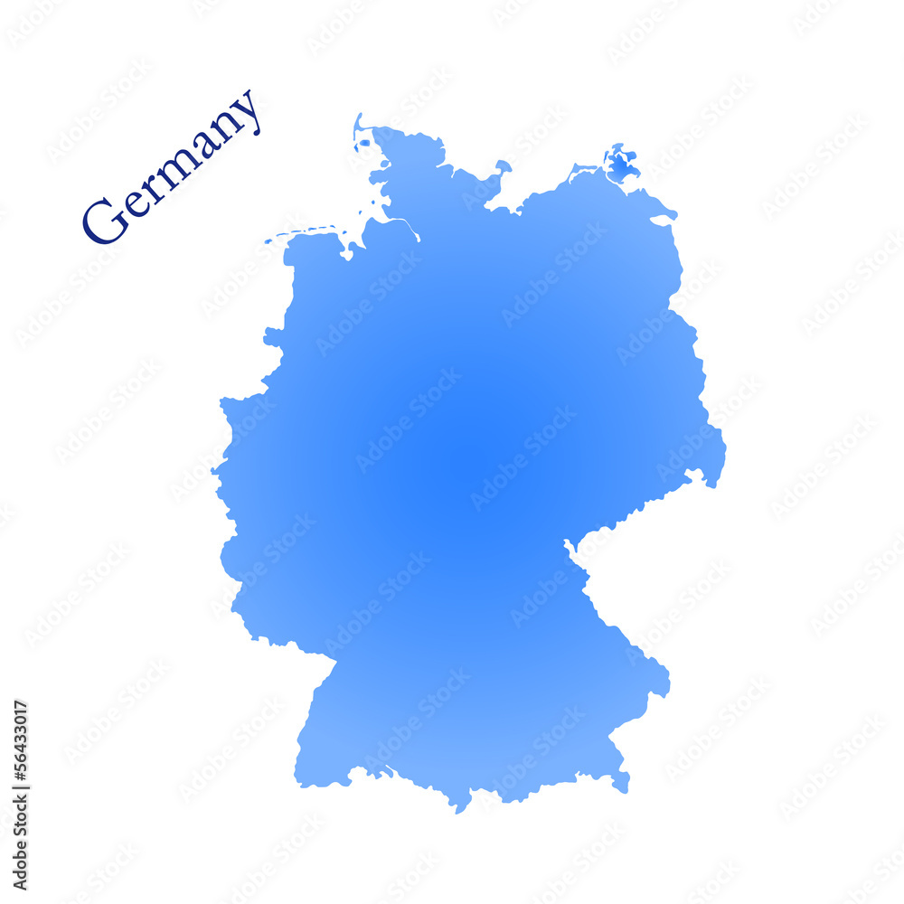 Map of germany