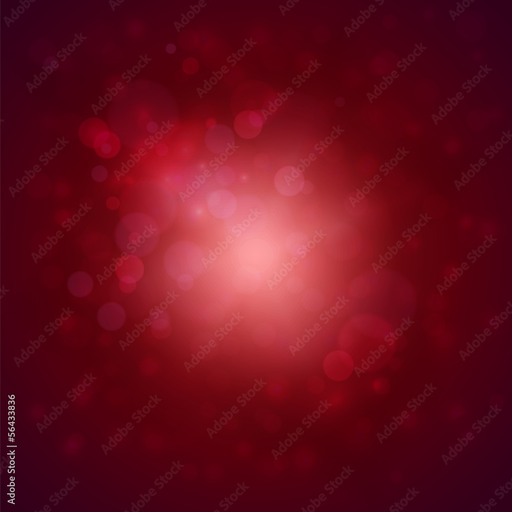 Red background with defocused lights Red background with defocused lights