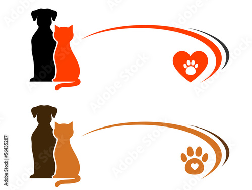 pet shop advertising with place for text