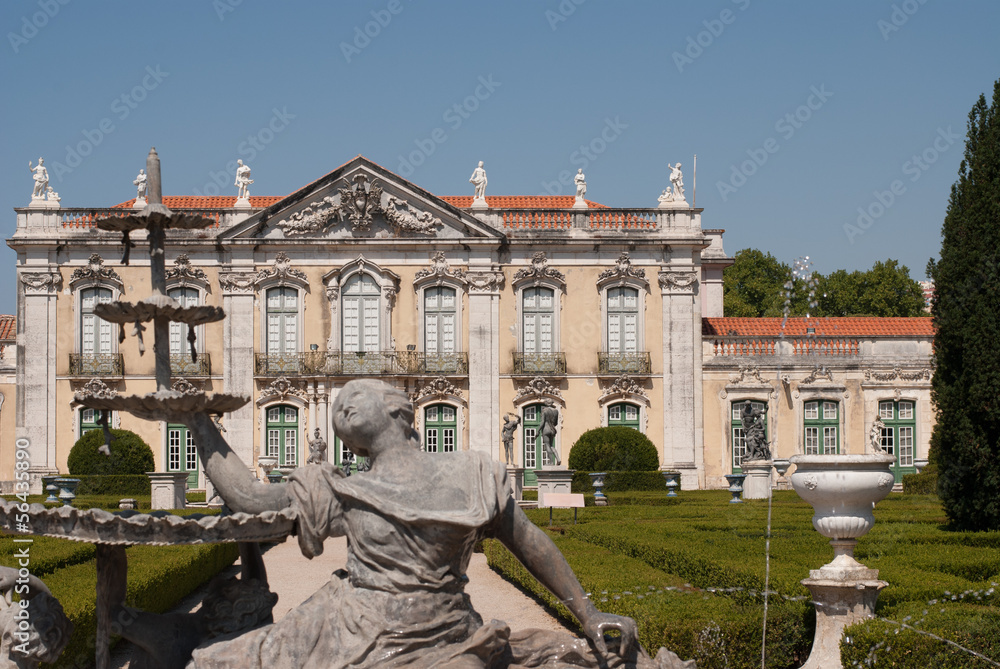 Obraz premium National Palace in Queluz