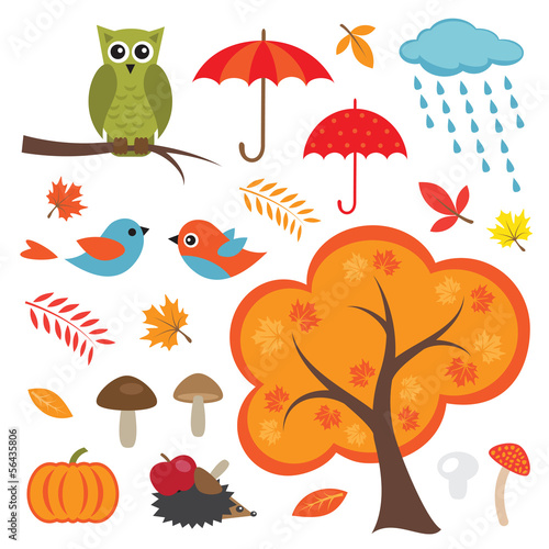Colorful Autumn Set