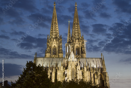 Cologne Cathedral at Night