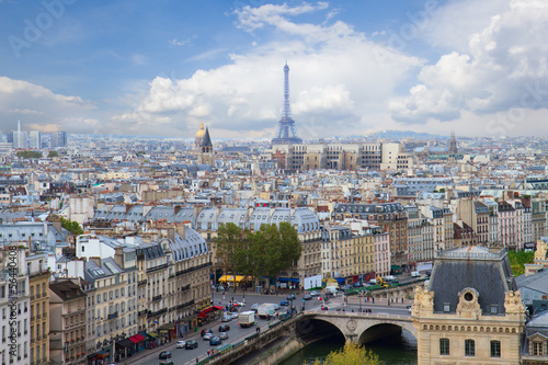 skyline of Paris, France #56440408