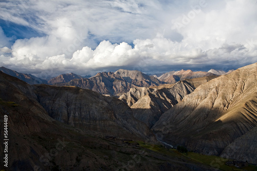 Mountain landscape in Upper Dolpo restricted area, Nepal