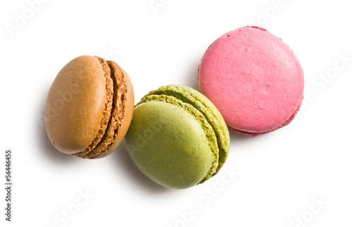 Fotografie various types of macaroons