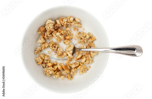 Valokuvatapetti Bowl of cereal