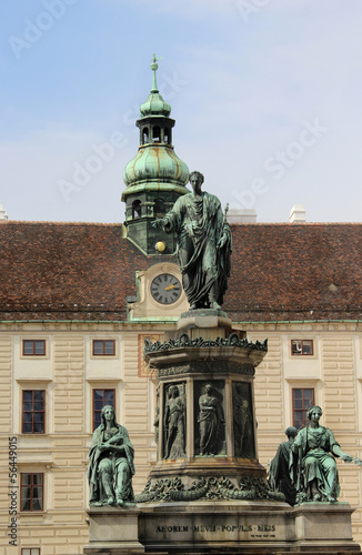 Monuments, sculptures and gardens in Vienna