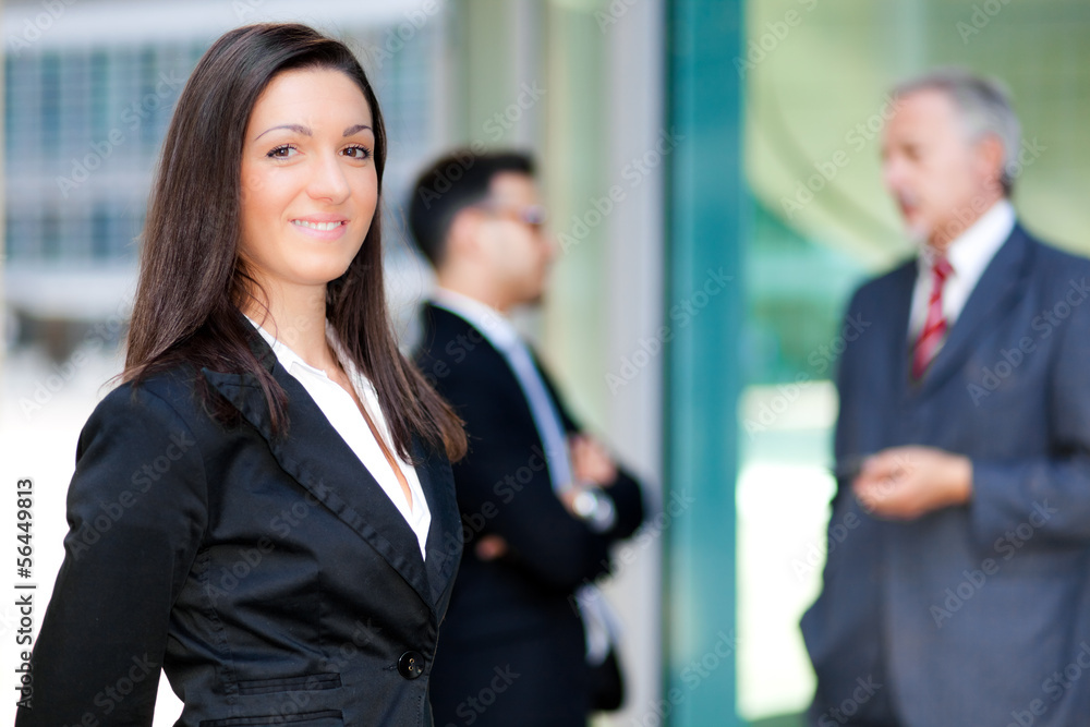Businesspeople group Businesspeople group