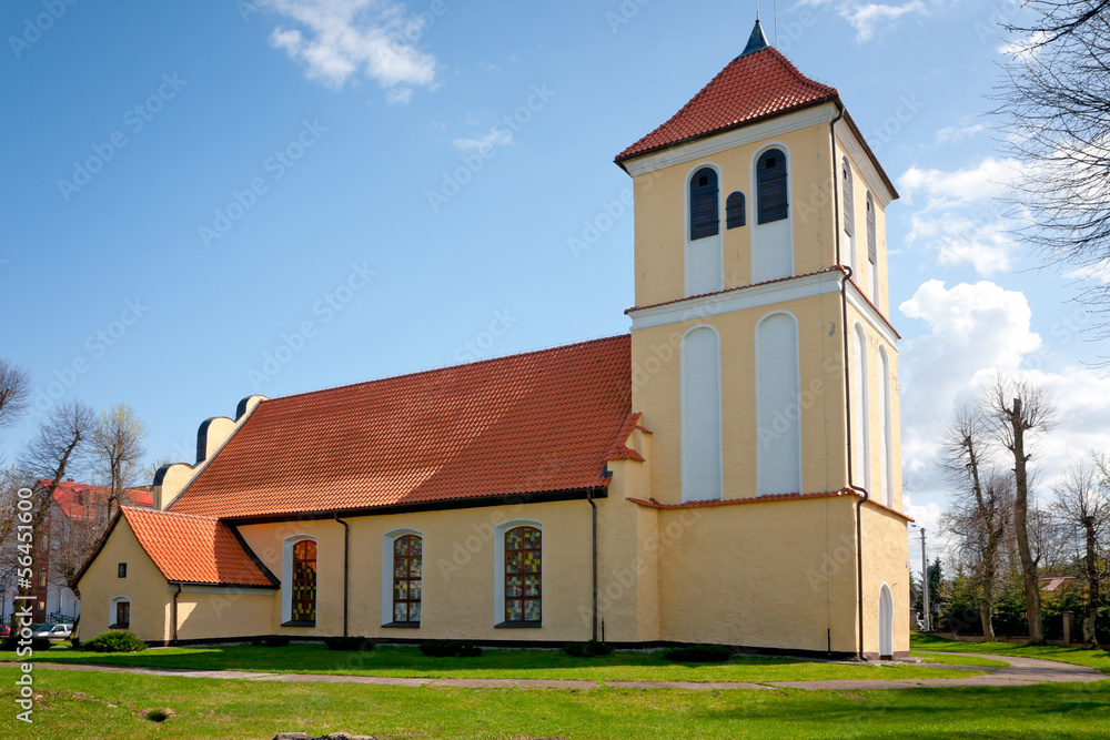Church of St Andrew Bobola in Rydzewo