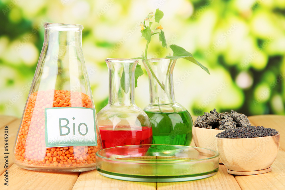 Conceptual photo of bio fuel. On bright background Conceptual photo of bio fuel. On bright background