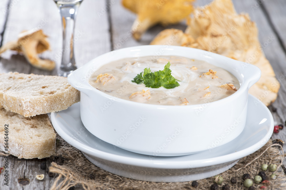 Chanterelle Cream Soup