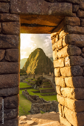 Machu Picchu, Peruvian Andes, Sacred Valley photo