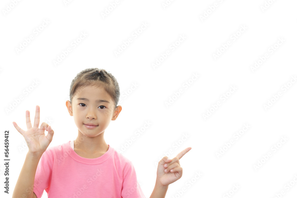 笑顔の女の子 笑顔の女の子