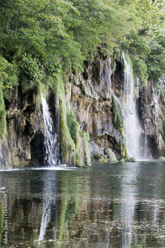 Waterfall in Plitvice National Park