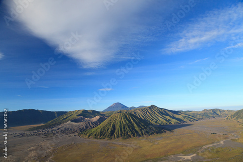 Bromo Volcano Mountain in Tengger Semeru National Park