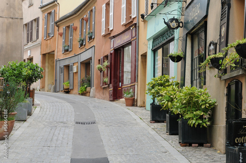 France, the old village of Marly le Roi photo