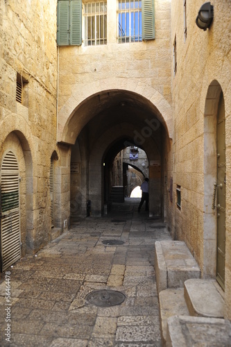 Street in old Jerusalem, Israel © PROMA